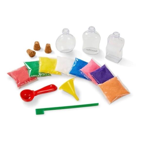 Melissa & Doug Created by Me Sand Art Bottles Craft Kit NIB Christmas Gift - Picture 3 of 5